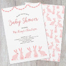 Zoek naar bunny babyshower uitnodigingen Dier