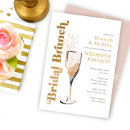 Zoek naar champagne brunch bridal shower uitnodigingen Glitter