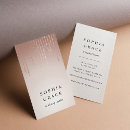 Zoek naar glans visitekaartjes Blush pink