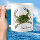 Zoek naar blauwe krab mokken Zeevruchten
