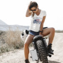 Zoek naar klassieke motorfiets tshirts Voor haar