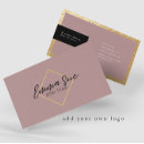 Zoek naar bladgoud visitekaartjes Minimalistisch