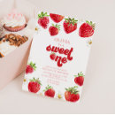 Zoek naar strawberry uitnodigingen Waterverf aardbeien