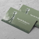 Zoek naar groen golf visitekaartjes Golfer