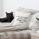 Zoek naar leuke kat kussens Uniek
