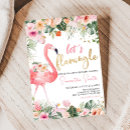 Zoek naar flamingo babyshower uitnodigingen Floreel