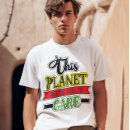 Zoek naar planeet tshirts Red de planeet