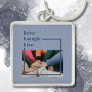 Zoek naar positiviteit sleutelhangers Citaten