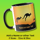 Zoek naar australische vlag mokken Kangoeroe