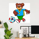Zoek naar cartoon voetbal posters Kinderen