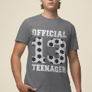 Zoek naar voetbal verjaardag tshirts Tiener