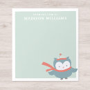 Zoek naar uil notitieblokken Naam