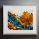 Zoek naar abstracte schilderijen posters Goud