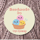 Zoek naar breien stickers Handgemaakt met liefde