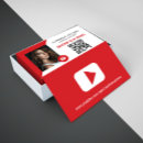Zoek naar youtube kanaal visitekaartjes Invloeder