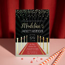 Zoek naar hollywood sweet sixteen uitnodigingen Elegant