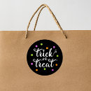 Zoek naar oranje snoep stickers Typografie