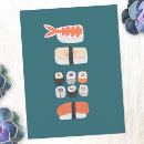 Zoek naar maki briefkaarten Sushi
