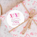 Zoek naar valentijnsdag stickers Xoxo
