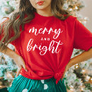 Zoek naar kerstmis dames tshirts Typografie