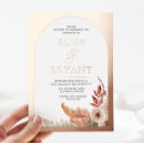 Zoek naar modern floral wedding uitnodigingen Boho
