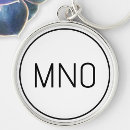 Zoek naar monogram sleutelhangers Naam