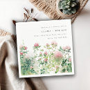 Zoek naar stoffen servetten Waterverf bloemen