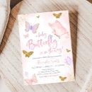 Zoek naar paarse vlinder uitnodigingen Goud