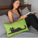 Zoek naar zwarte katten kussens Schattig