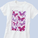 Zoek naar dieren dames tshirts Vlinder