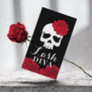 Zoek naar skull visitekaartjes Gotisch
