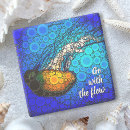 Zoek naar kwallen onderzetters Oceaan