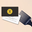 Zoek naar barber logo visitekaartjes Minimalistisch