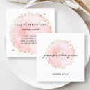 Zoek naar roze stippen visitekaartjes Elegant
