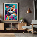 Zoek naar kattenkunst posters Elk persoon