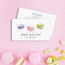 Zoek naar macarons visitekaartjes Zelfgemaakt