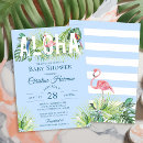 Zoek naar flamingo babyshower uitnodigingen Aloha