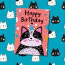 Zoek naar cute kaarten Illustratie