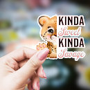 Zoek naar luipaard stickers Schattig