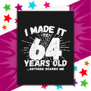 Zoek naar 64ste verjaardagskaarten Voor iedereen