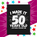 Zoek naar grappige 50 kaarten 50e