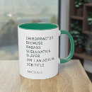 Zoek naar fysiotherapeut mokken Typografie