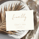 Zoek naar huwelijk save the date uitnodigingen Typografie