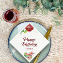 Zoek naar vintage bloemen servetten Goud