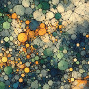 Zoek naar abstract kunstwerk posters Illustratie