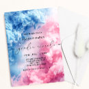 Zoek naar pink and blue uitnodigingen Gender openbaring