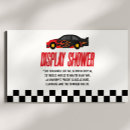 Zoek naar rode raceauto uitnodigingen Jongen