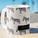 Zoek naar afrikaanse dieren mokken Zebra
