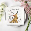 Zoek naar golden retriever servetten Grappig