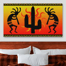 Zoek naar kokopelli kunst Inheems amerikaans